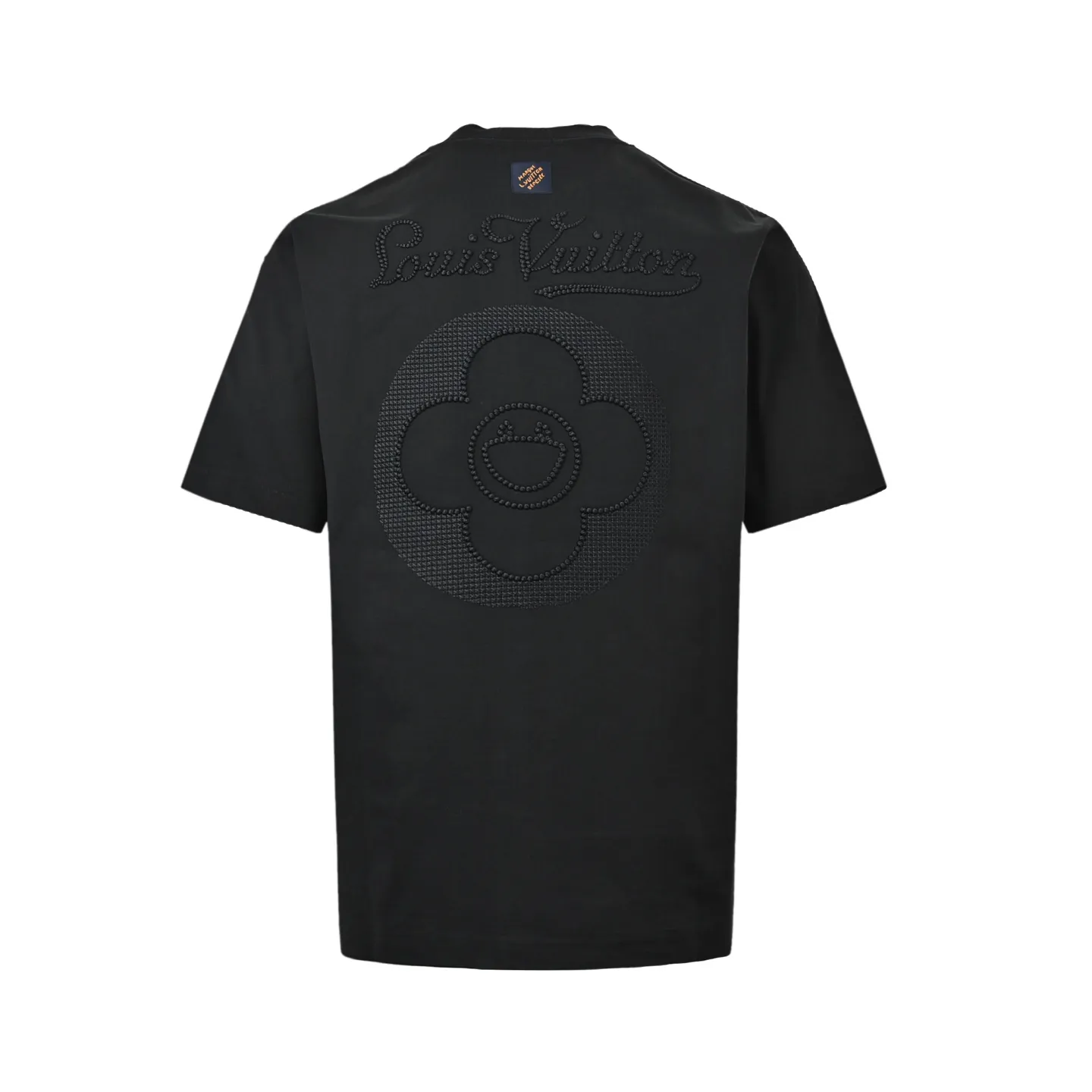 Louis Vuitton/Louis Vuitton round neck short sleeves with sunflower embroidery on the back